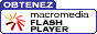 Obtenez (gratuitement) Macromedia Flash Player, cliquez.
